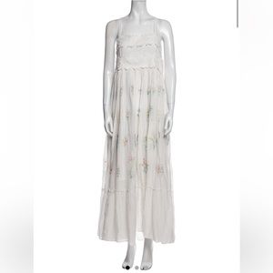 Love Sam Embroidered Maxi Dress